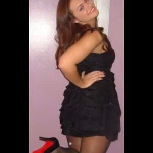 Cute black mini dress